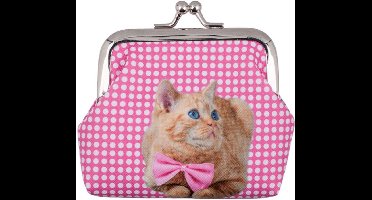 portemonnee Kat Poes Roze kinderen PVC