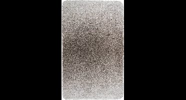 Wecon home Basics - Luuk - Badmat - 60x100 cm - taupe gemêleerd - Douchemat Hoogpolig – Fluffy & Zacht Ombre Design – Comfortabel en Absorberend – Wasbaar en Antislip