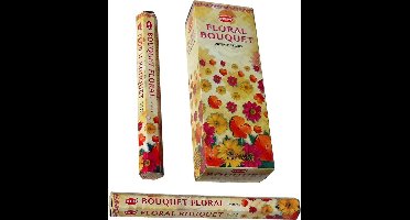 HEM Wierook - Floral Bouquet- Slof (6 pakjes/120 stokjes)