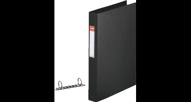 Esselte Ringband mappen/ordners - zwart - A4 - opbergen - kantoorartikelen