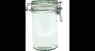 Weckpot voorraadpot beugelpot met degelijke klemsluiting - 500ml - Glas - 12 Stuks