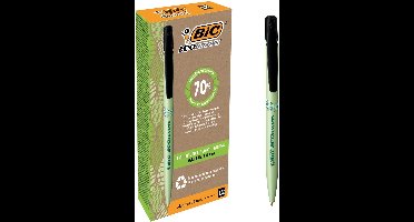 Bic Media Clic Bio-based Ecolutions balpen, zwart