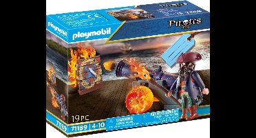 PLAYMOBIL Giftset piraat met kanon - 71189