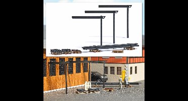 Busch - 6 PALETTEN MIT MASCHINENTEILEN H0 (4/23) * - modelbouwsets, hobbybouwspeelgoed voor kinderen, modelverf en accessoires