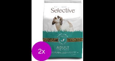 Supreme Selective Konijn - 2 St à 1,5 kg - Konijnenvoer