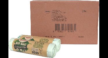 Biozakken 240 liter - Biologisch afbreekbaar - Voor kliko - Doos 24 rol x 3 zakken