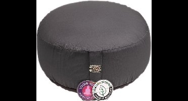 Meditatiekussen - Yogi & Yogini - Biologisch Katoen - Boekweit - Antraciet