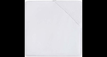 Jollein Hoeslaken Molton Wieg 50x90cm - Wit