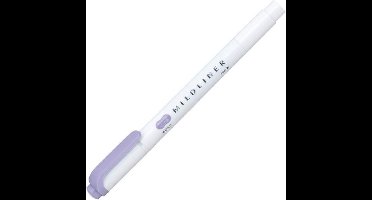 Zebra Mildliner Double-Sided Highlighter - Fine / Bold – Mild Violet / WKT7-MVI