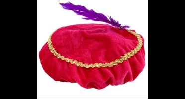 Pieten muts kind roze one size