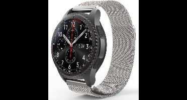 Bandje geschikt voor Samsung Watch 3 41mm - Zilver Milanese Band
