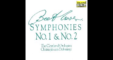 Beethoven: Symphonies no 1 & 2 / Dohnanyi, Cleveland Orch