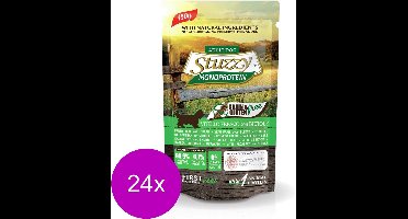 Stuzzy Dog Grain Free Monoprotein Pouch 150 g - Hondenvoer - 24 x Kalf