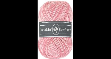 Durable Cosy fine faded Flamingo pink (229) - acryl en katoen garen tie-dye - 5 bollen van 50 gram