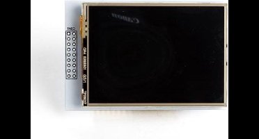 Whadda Touchscreen Uno/mega Ontwikkelbord 2.8 Inch Wit/zwart