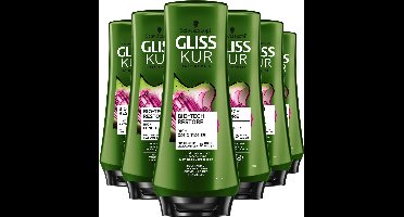 Gliss Kur BioTech Conditioner 6x 200 ml - Voordeelverpakking