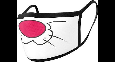 Looney Tunes Mondkapjes Sylvester 11 X 16 Cm Katoen Wit 2 Stuks