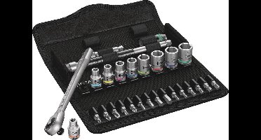 Wera 8100 SA 10 Zyklop ratelset 1/4"