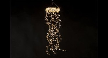 Luxury label - Lichtsnoer - LED - Maat S - Zilver - L20B4H20CM