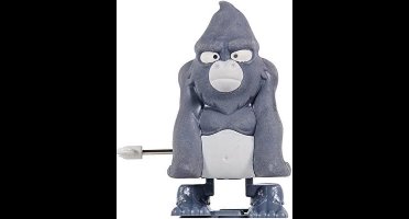 Suck Uk Gum Gorilla Wind-up Junior 4,5 Cm Rubber Grijs