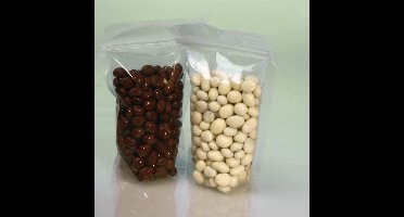 Stazakken Transparant 8x5x13cm | 28 gram (100 stuks)