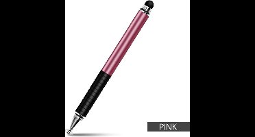 DrPhone SX Pro V6 Stylus Pen met Side Grip - Precision Disc Capacitief - Geschikt voor SX Pro V6 Stylus Pen Side Grip - Precision Disc Capacitief - Geschikt voor o.a. voor Tablets / Telefoons - Universeel - Rosegold