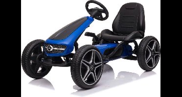 Mercedes Skelter/ Trapauto/ Go-Kart (BLAUW)