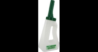 Excellent Ingeef Drencher - 1.2 L - Tuit los - Schenk tuit - Kunststof - Dop - Dispenser - Inclusief fles - Groen