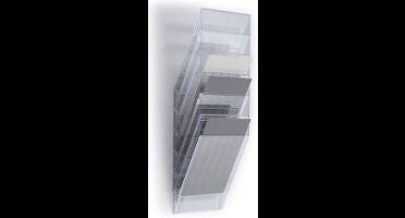 Durable Wandfolderhouder FLEXIBOXX 6 A4 Transparant