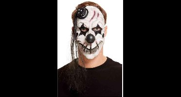 Smiffys - Scary Clown Masker - Wit