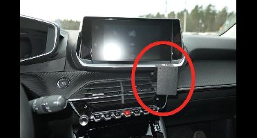 Brodit ProClip houder geschikt voor Peugeot 208/2008 2020 - Angled mount