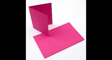 Kaarten Roze 17,8x12,4cm (50 stuks)
