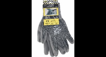Benson Snijwerende werkhandschoenen - PU Flex - XL - zwart - maat 10