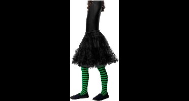 Smiffys - Wicked Witch Kinder panty - Groen/Zwart