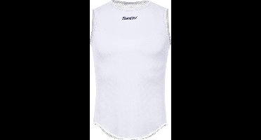 Santini Ondershirt mouwloos Wit Unisex - Lieve Sleeveless Baselayer White - M/L