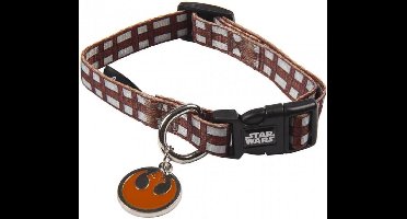 Honden Halsband STAR WARS CHEWBACCA - M/L (Lengte 35-55cm - Breedte 2cm)