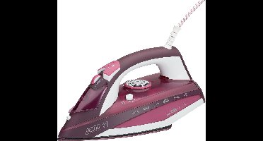 Clatronic DB 3705 - Stoomstrijkijzer met 7 functies, keramische zool, traploze temperatuurregeling 2600 watt