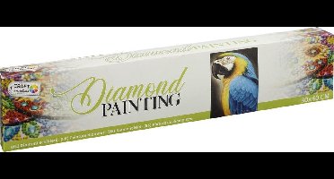 Diamond Painting | Papagaai | 30 x 40 CM | Inclusief diamond painting pen | Diamond painting volwassenen | ronde steentjes