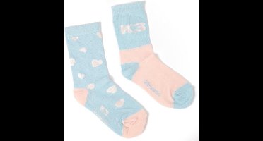 Sokken K3: 2-pack liefde maat 27/30