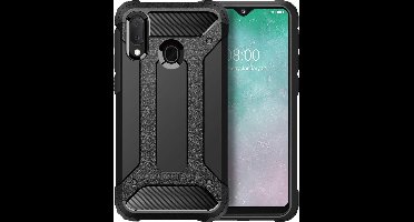 MaxVision's  A20e Armor Hoesje Zwart - Anti-Shock Hoesje - Case Cover