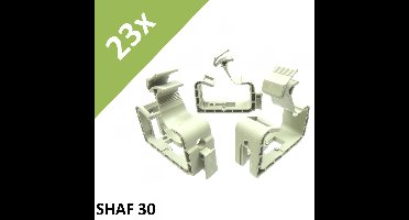 Fischer verzamelhouder SHAF 30 koppeldeel KP montagevoet MS - Elektrische kabel