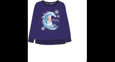 Disney Frozen sweater - Elsa en The Nokk - donkerblauw - Maat 92 / 2 jaar