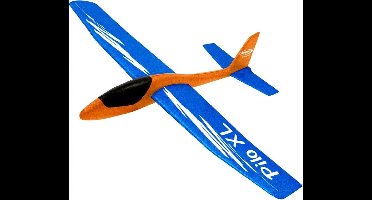 Jamara Werpvliegtuig Pilo Xl Junior 68 Cm Schuim Oranje/blauw