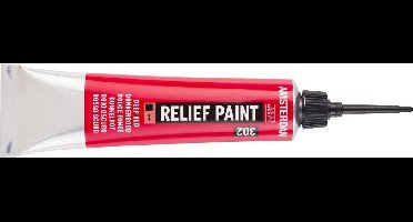 Relief Paint - 302 Donkerrood - Amsterdam - 20 ml