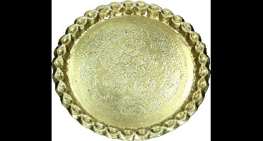 Wants&Needs Onderbord Metaal Goud 38 X 38 X 2