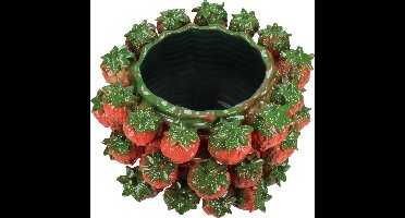 Wants&Needs Bloempot Strawberry Rood 33 X 33 X 22