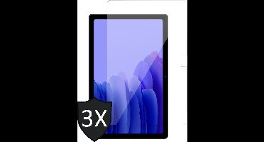 Screenprotector geschikt voor Samsung Tab A7 2020 - Screen Protector Glas - 3 Stuks