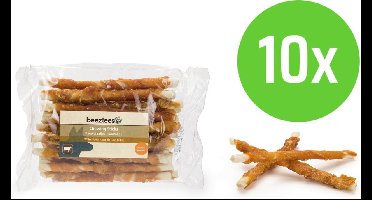 Beeztees Culinair Kauwstaafjes Kip 20 stuks - hondensnack - 10 verpakkingen