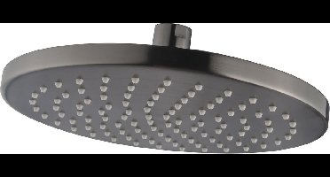 Hoofddouche Luxe Gunmetal Rond 200