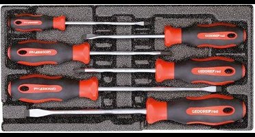Gedore RED – R22150014 – Schroevendraaierset – 6-Delig